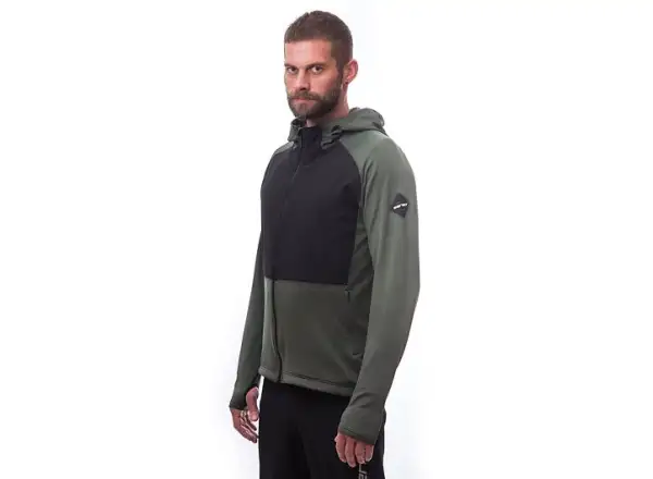Sensor Coolmax Thermo Herrenjacke Olive Green/schwarz