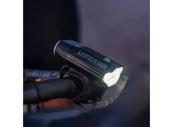 Lezyne React Drive Front Frontlicht Matte Black