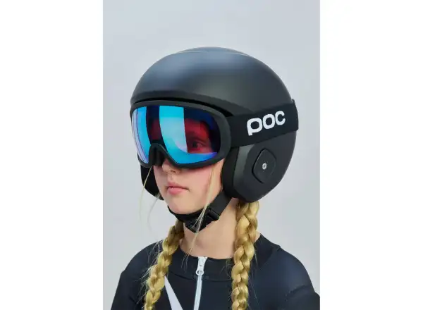 POC Skull Dura Jr Skihelm Uranium Black Matt