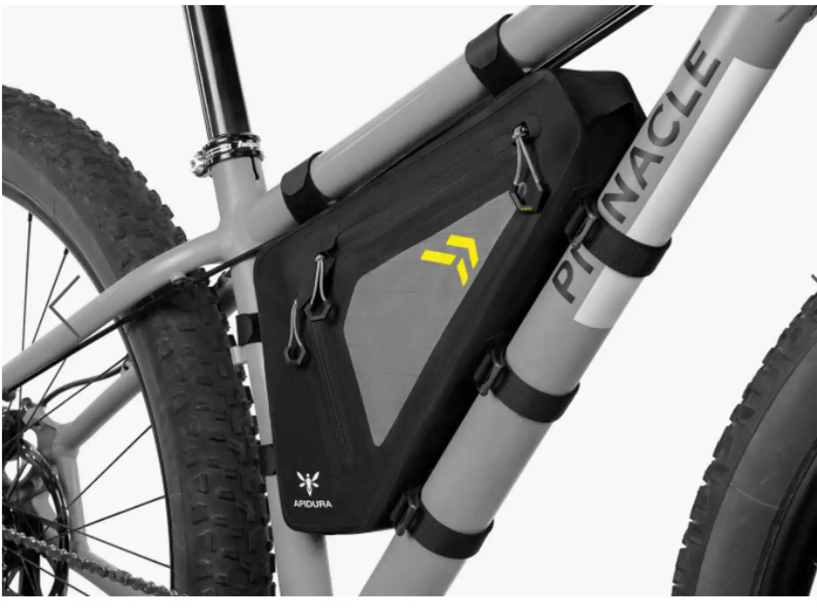 Apidura Backcountry Rahmentasche 4 l schwarz/grau