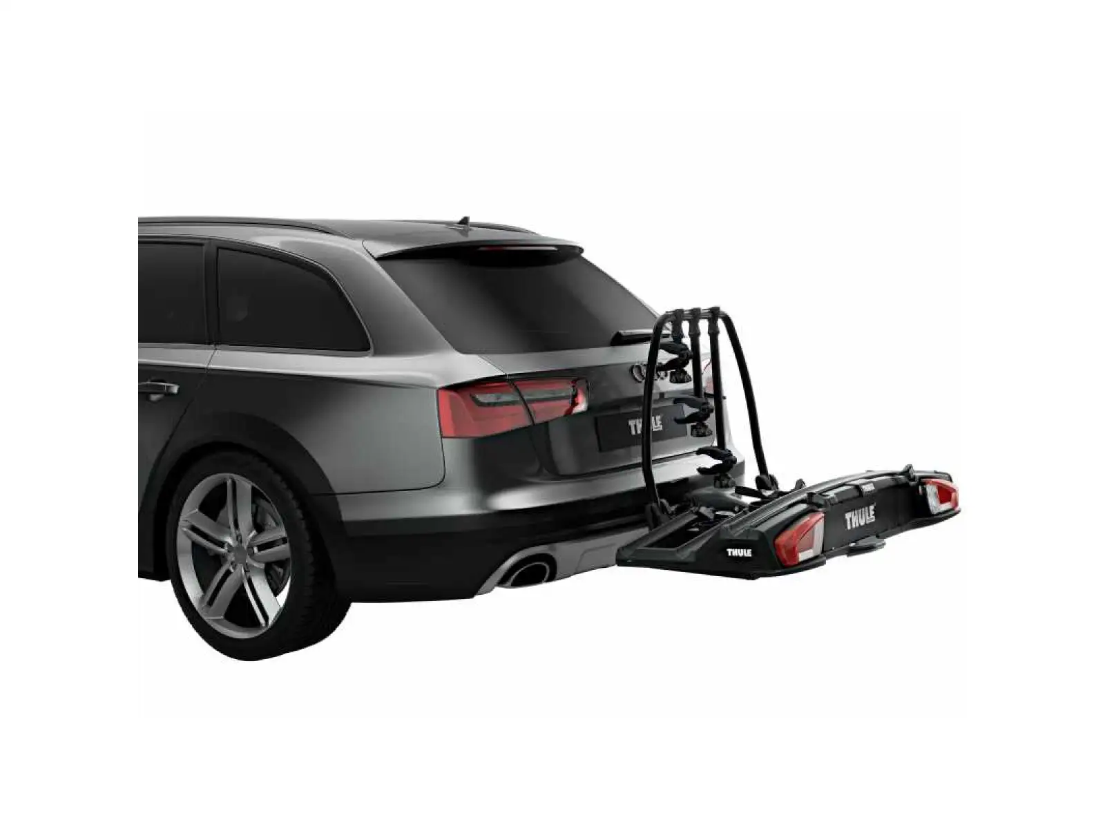 Thule VeloSpace XT 939 Fahrradträger für Anhängerkupplung für 3-4 Räder Schwarz