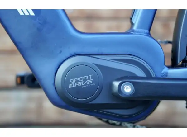 Elektrofahrrad Rock Machine Storm INT e90-29 Damen in Blau/Silber/Rosa