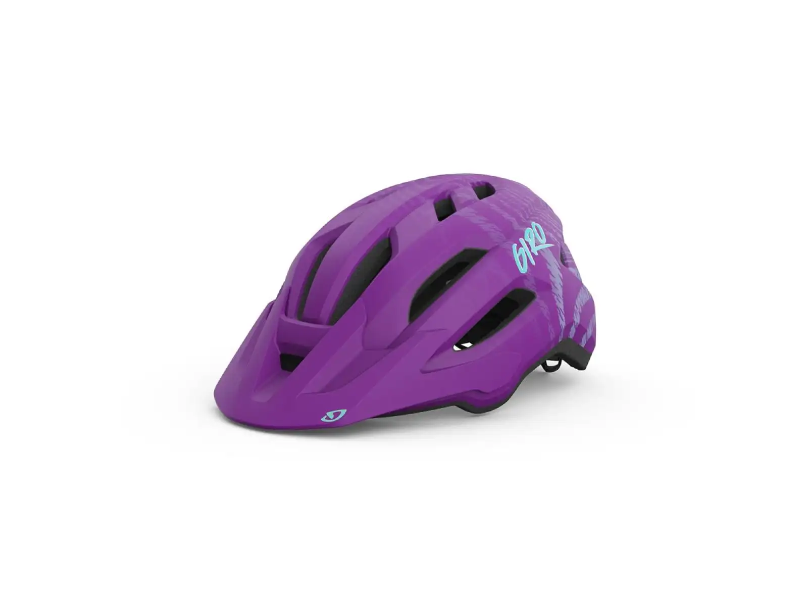 Giro Fixture II Youth Kinderhelm Mat Purple Ripple