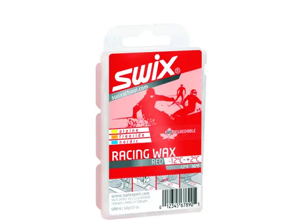 Swix Rennwachs UR8 rot 60 g