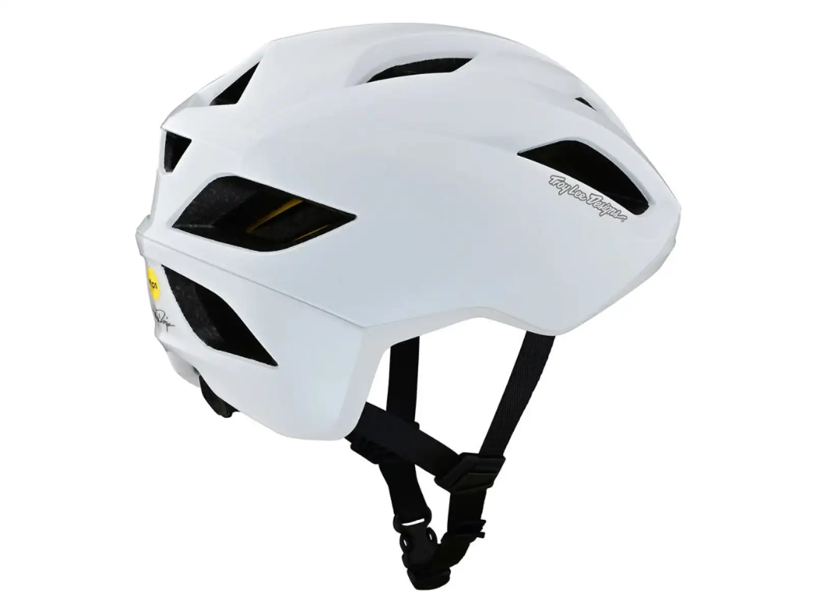 Troy Lee Designs Grail Mips Badge Helm Orbit White