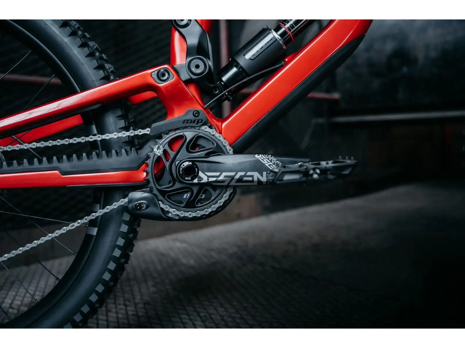 Nukeproof Dissent Carbon Pro 297 GX DH7 Downhill-Fahrrad Red