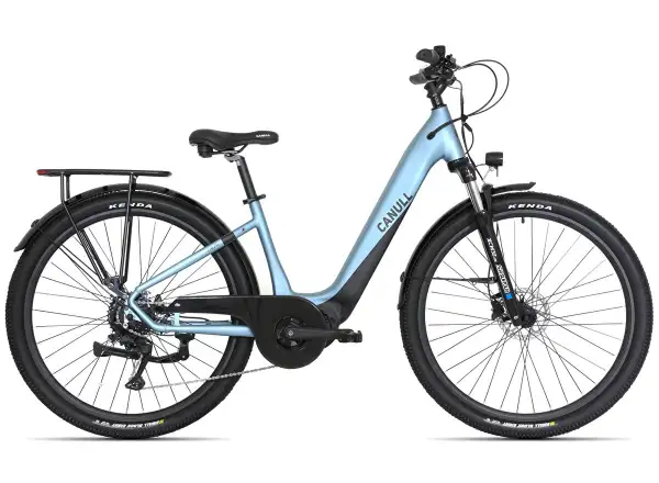 CANULL City 3 720 Wh Tiefeinsteiger E-Bike light blue