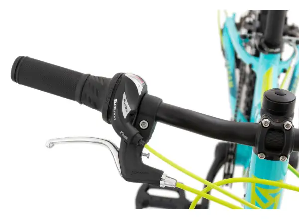 Rock Machine Storm 20 VB Kinderfahrrad Gloss Neon Cyan/Gelb/Petrol