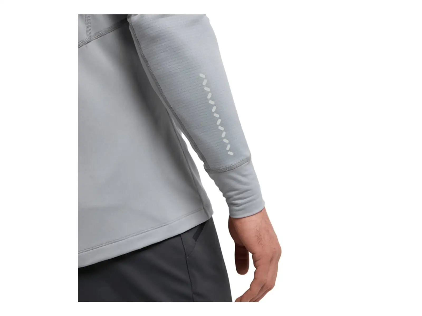 Haglöfs L.I.M Mid Multi Hood Herren-Fleecejacke grau