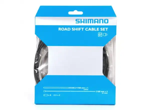 Shimano SIS SP40 Schaltzüge + Außenhüllen