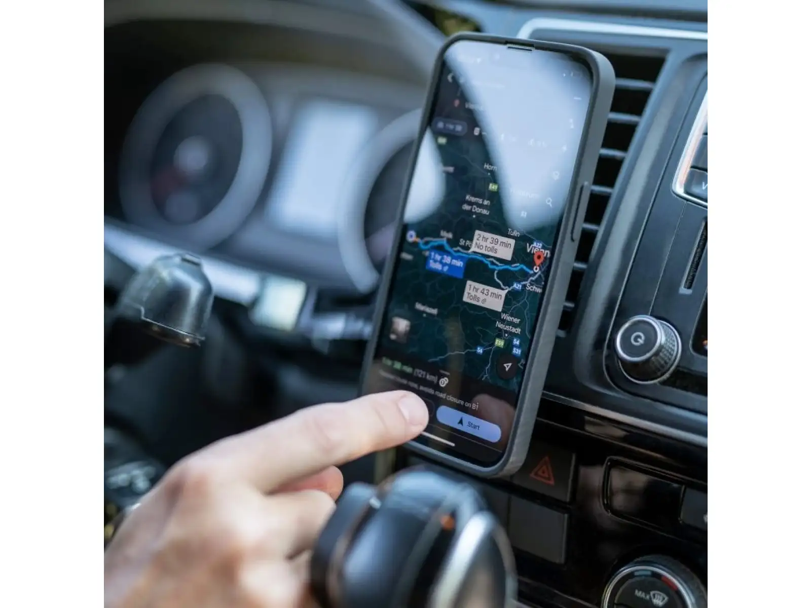 SP Connect Lüftungshalterung SPC+ für das Telefon