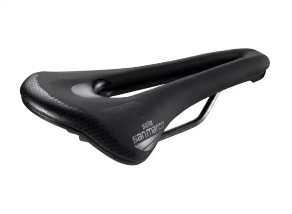 Selle San Marco Shortfit 2.0 Supercomfort Open-Fit Racing Narrow Sattel Schwarz