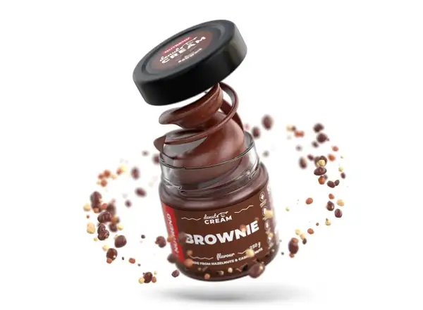 Nutrend Denuts Cream zarte Nusscreme 250 g brownie