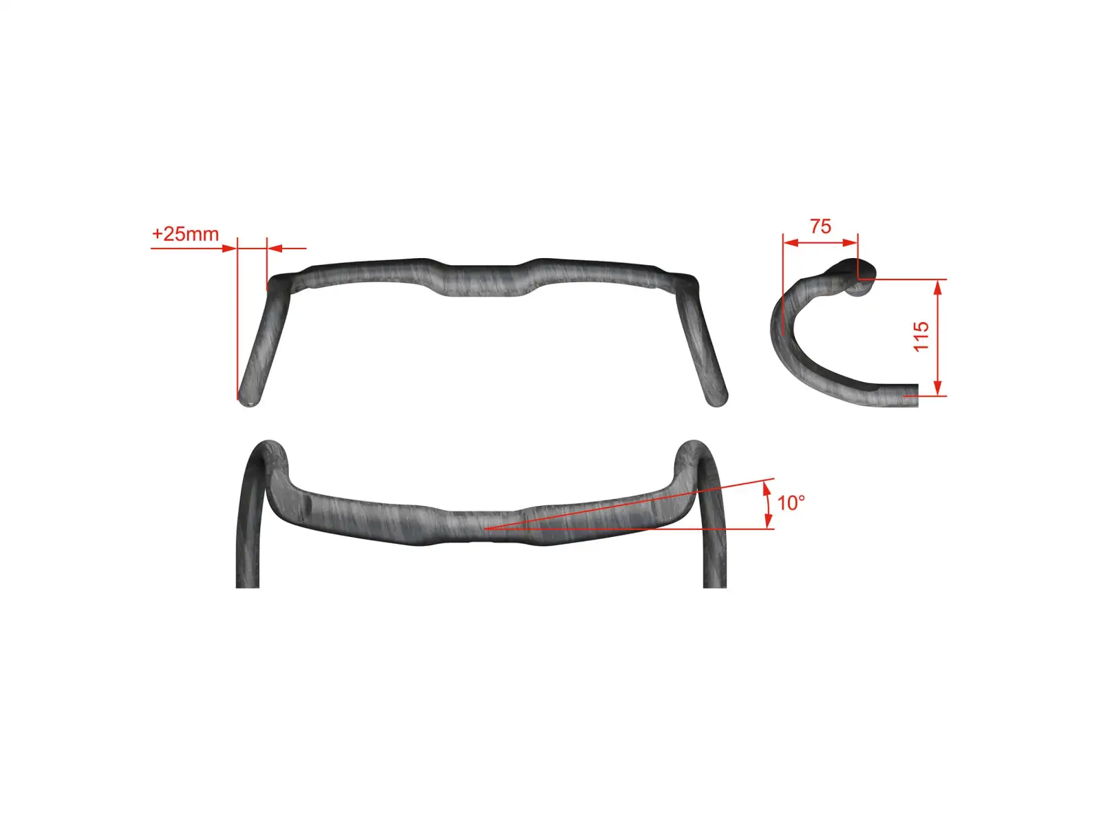 FSA K-WING AGX Carbon Compact Rennlenker