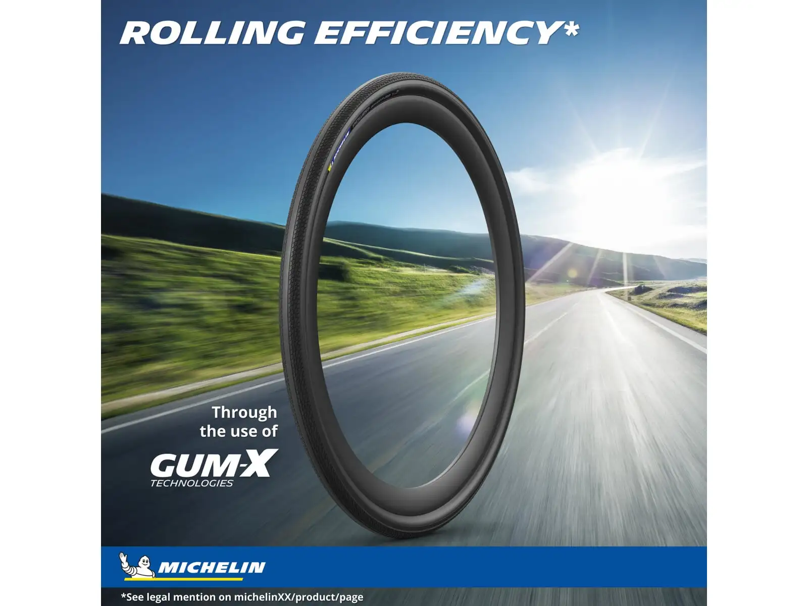 Michelin Power Adventure TS TLR Competition Line 700x42C Schotterreife Kevlar Schwarz