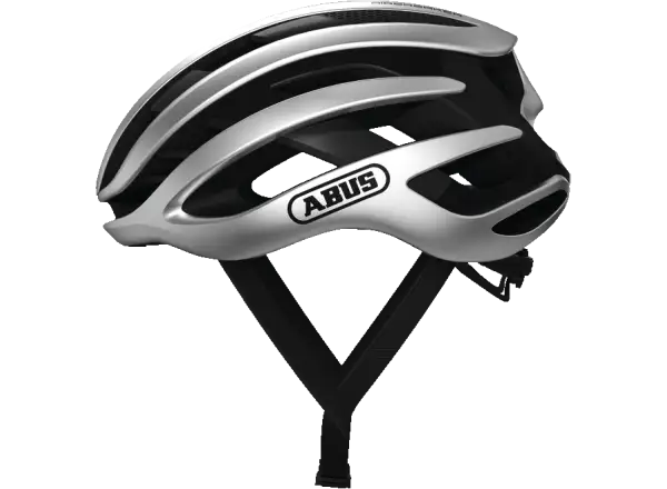 Abus AirBreaker Rennradhelm Gleam Silver