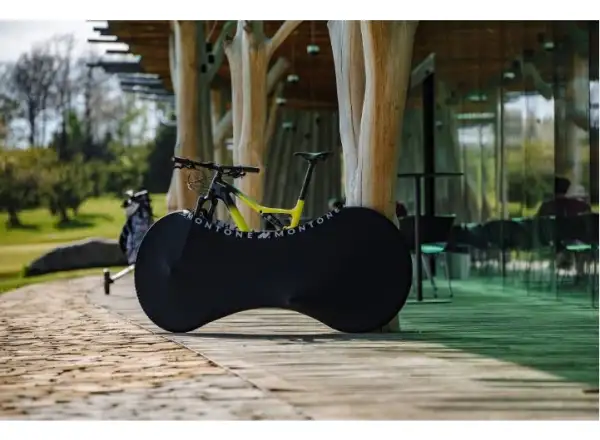 Montone Fahrradtasche mKayak 2.0 für den Innenbereich schwarz/gelb