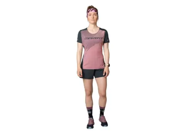 Dynafit Alpine 2 Damen T-Shirt Kurzarm Mokarosa