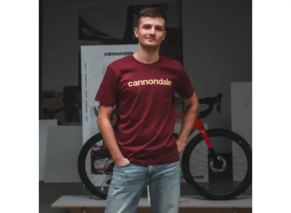 Cannondale Lifestyle Herren-T-Shirt, kurze Ärmel, Chill Podwer/Butter