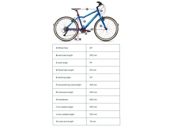 Academy Grade 4 Belt Kinderfahrrad 20" gelb