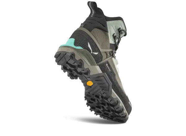 Salewa Mountain Trainer 3 Tech Mid GTX Damen Wanderstiefel Shadow/Faded Green