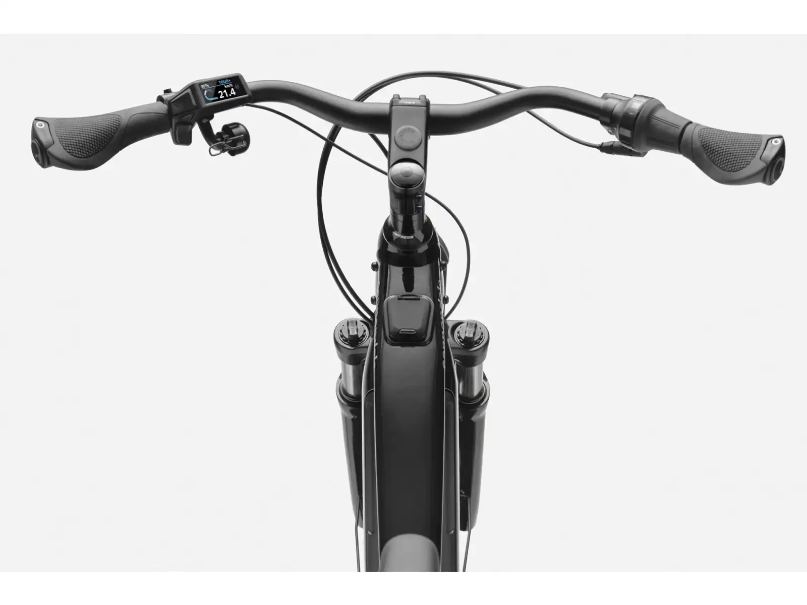 Cannondale Mavaro 4 Stadt-E-Bike Black
