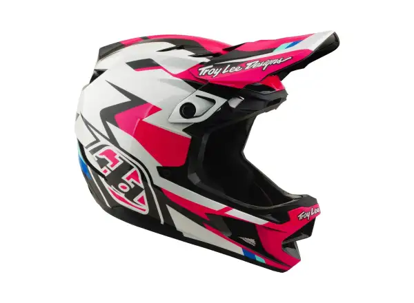 Troy Lee Designs D4 Polyacrylite MIPS Helm Roamer Magenta