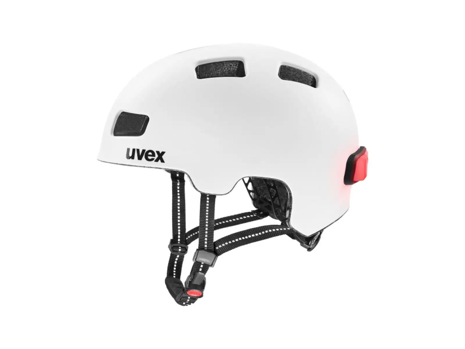 Uvex City 4 Helm Reflexx White Matt
