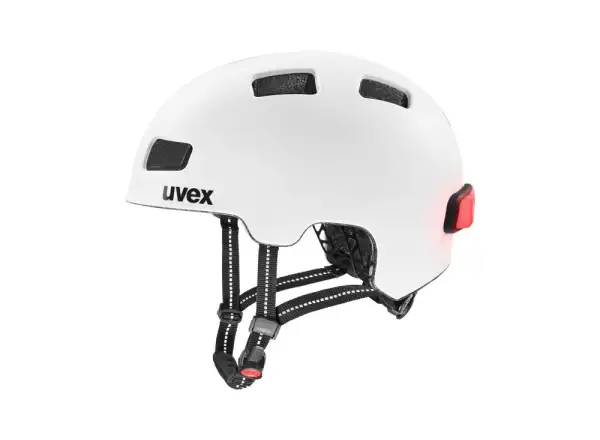Uvex City 4 Helm Reflexx White Matt
