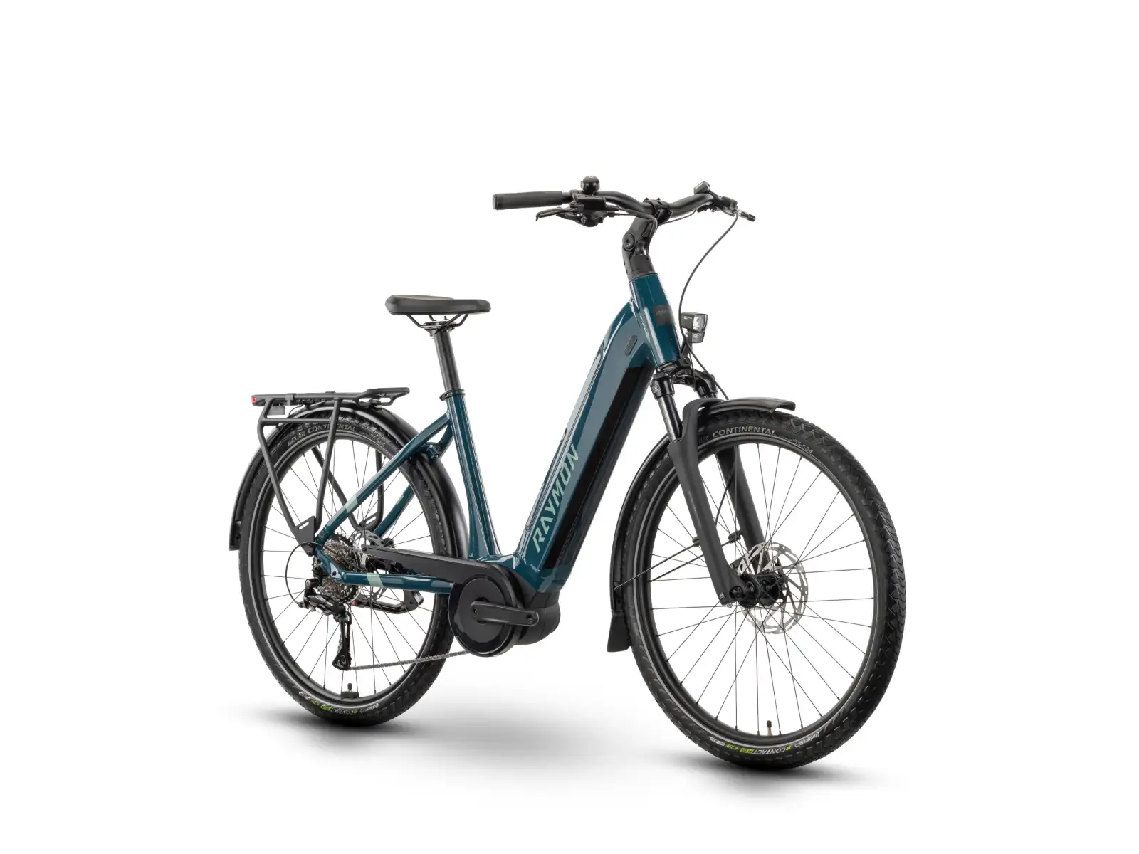Raymon Metmo Bosch Aqua/Mint Tiefeinstieg City E-Bike