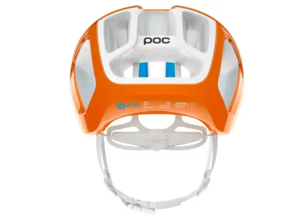 POC Ventral SPIN Helm Zink Orange/AVIP