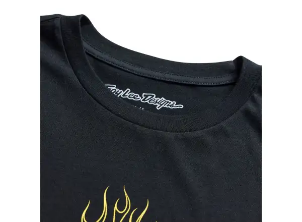 Troy Lee Designs Flame 2 Herren T-Shirt kurzer Ärmel Black