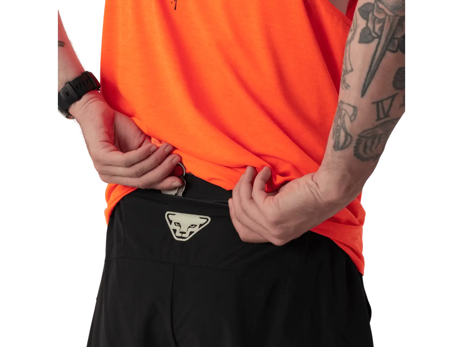 Dynafit Trail 2v1 Herren Laufshorts Black Out/Overcast