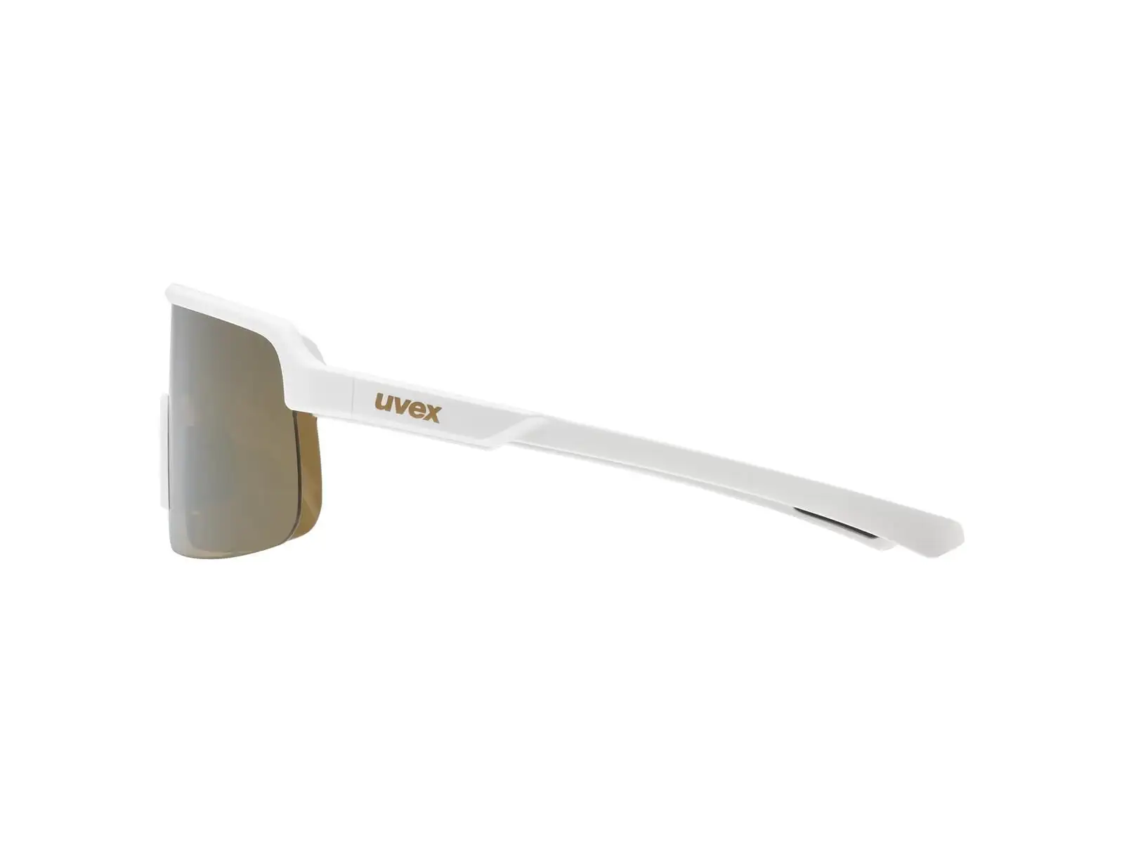 Uvex Sonnenbrille White Matt/Mirror Gold