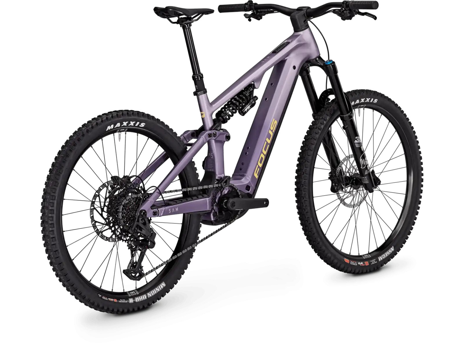 Focus SAM 8 600Wh vollgefedertes E-Bike Lilac matt / Darklilac matt