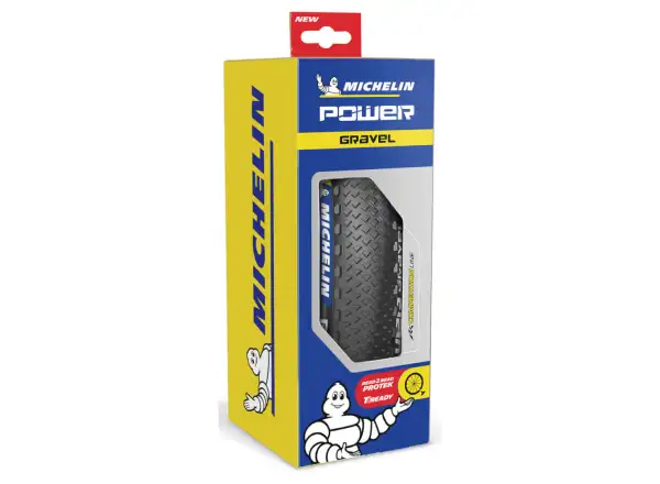Michelin Power Gravel Wettbewerbslinie TS TLR 28" Schotterreifen Kevlar schwarz
