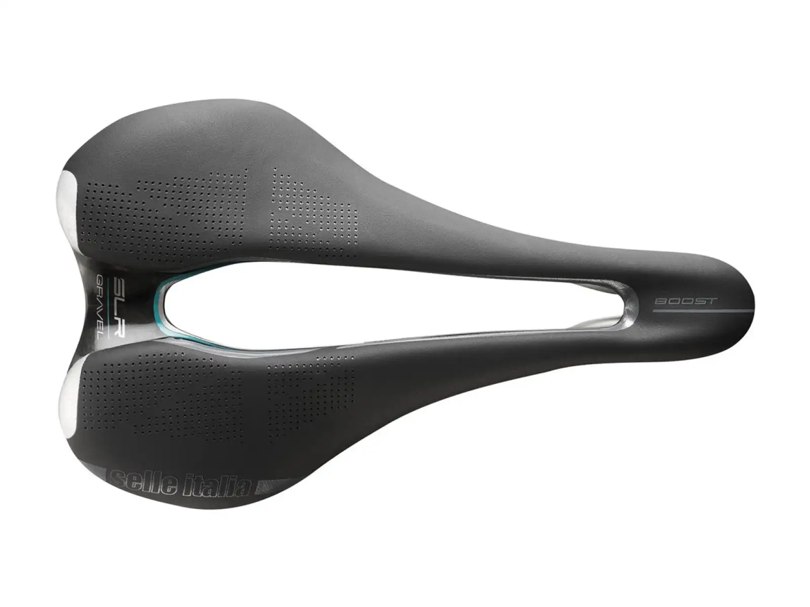Selle Italia SLR Boost Gravel Superflow S3 Sattel Schwarz