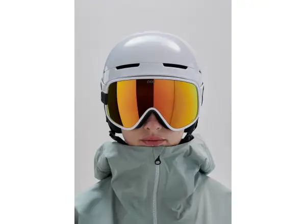 POC Vitrea Mid Skibrille Hydrogen White/Partly Sunny Orange