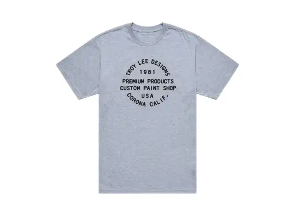 Troy Lee Designs Imprint Herren T-Shirt Kurzarm Gray heather