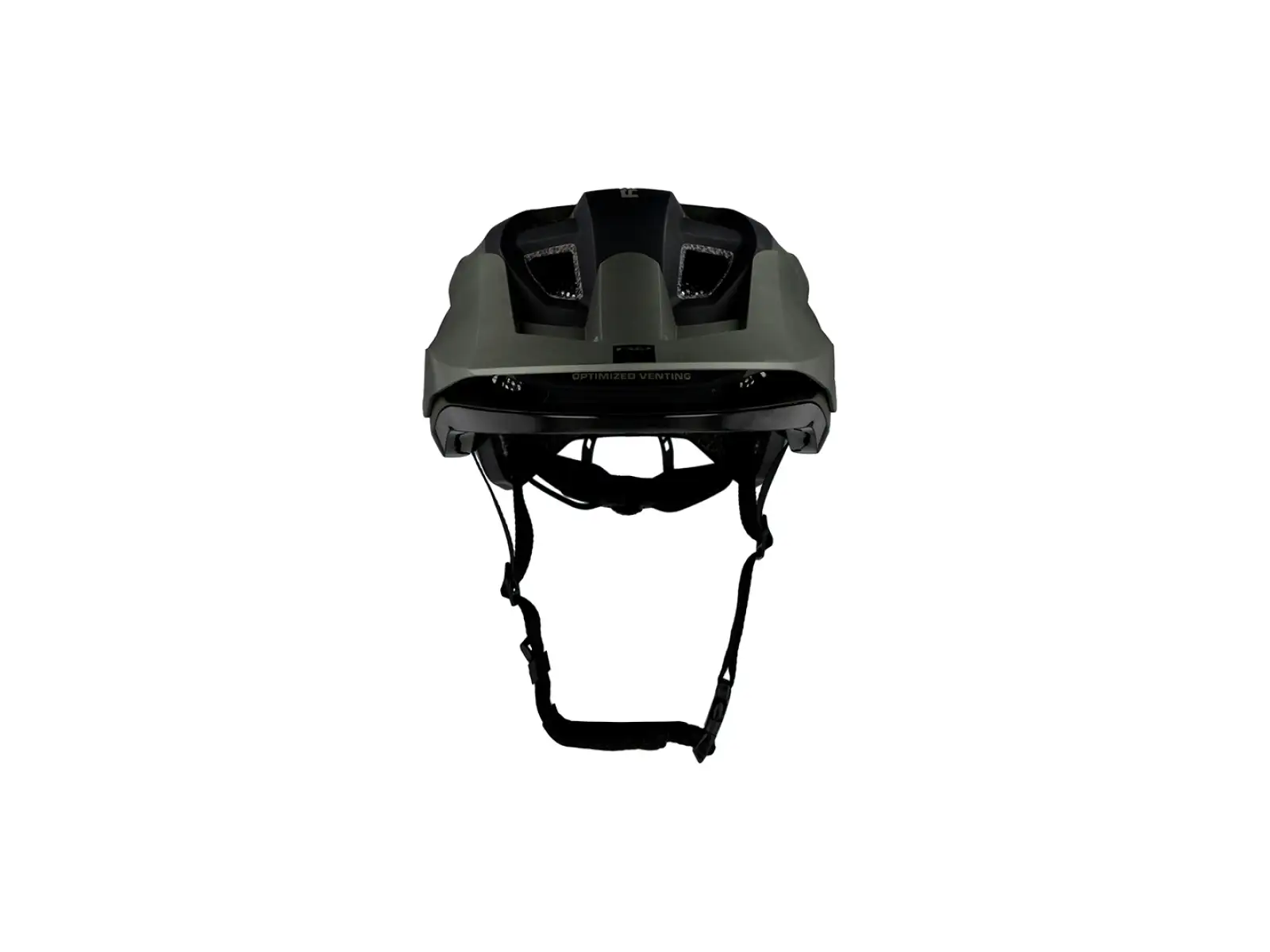 R2 Terraform Fahrradhelm dunkel olivgrün/schwarz