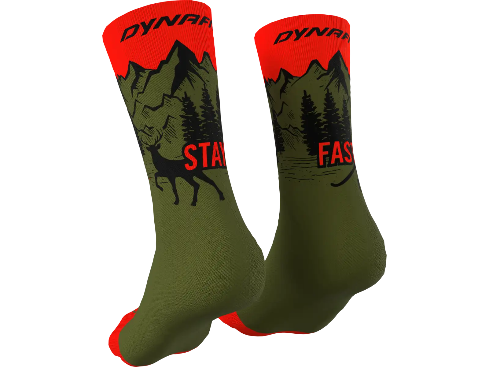 Dynafit Stay Fast Sportsocken Winter Moos