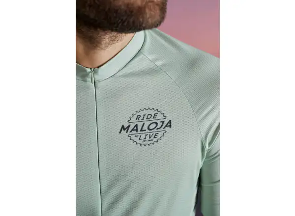 Maloja TeseroM. Herren Kurzarmtrikot pastell pine