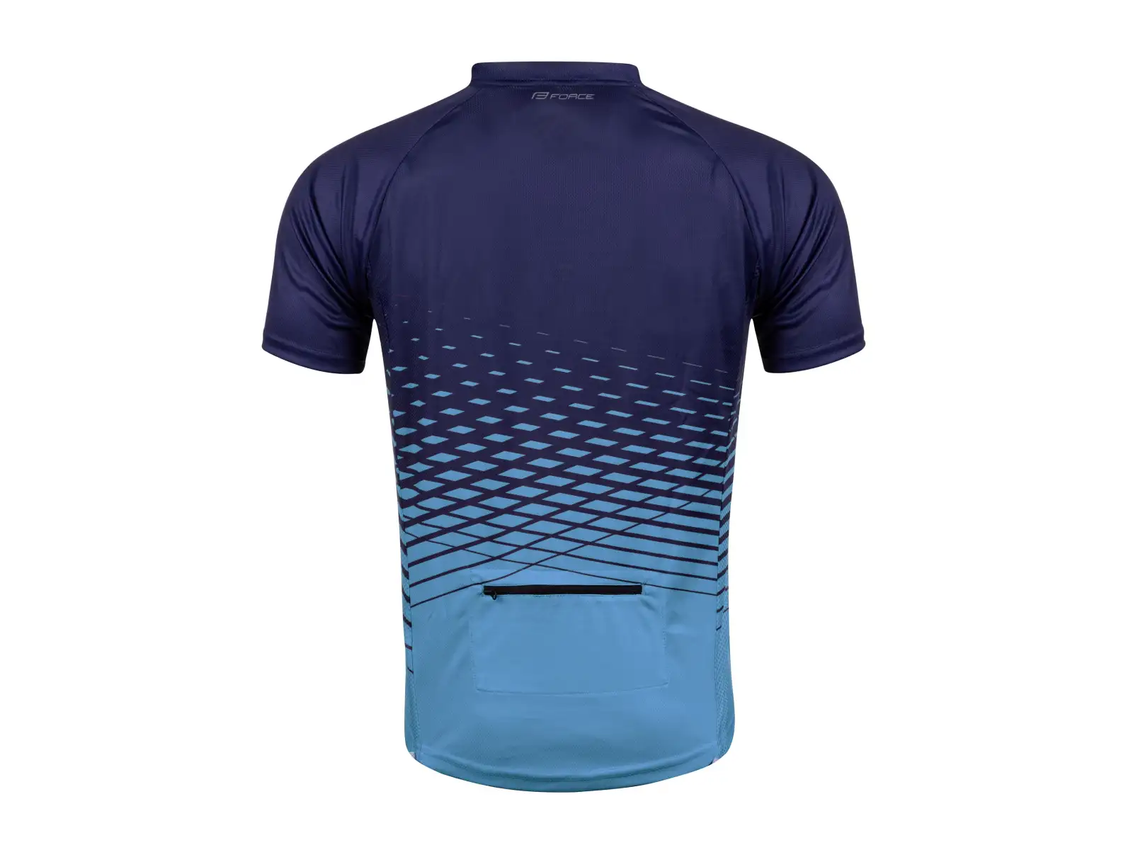 Force Angle MTB Herren-Trikot Kurzarm Blau