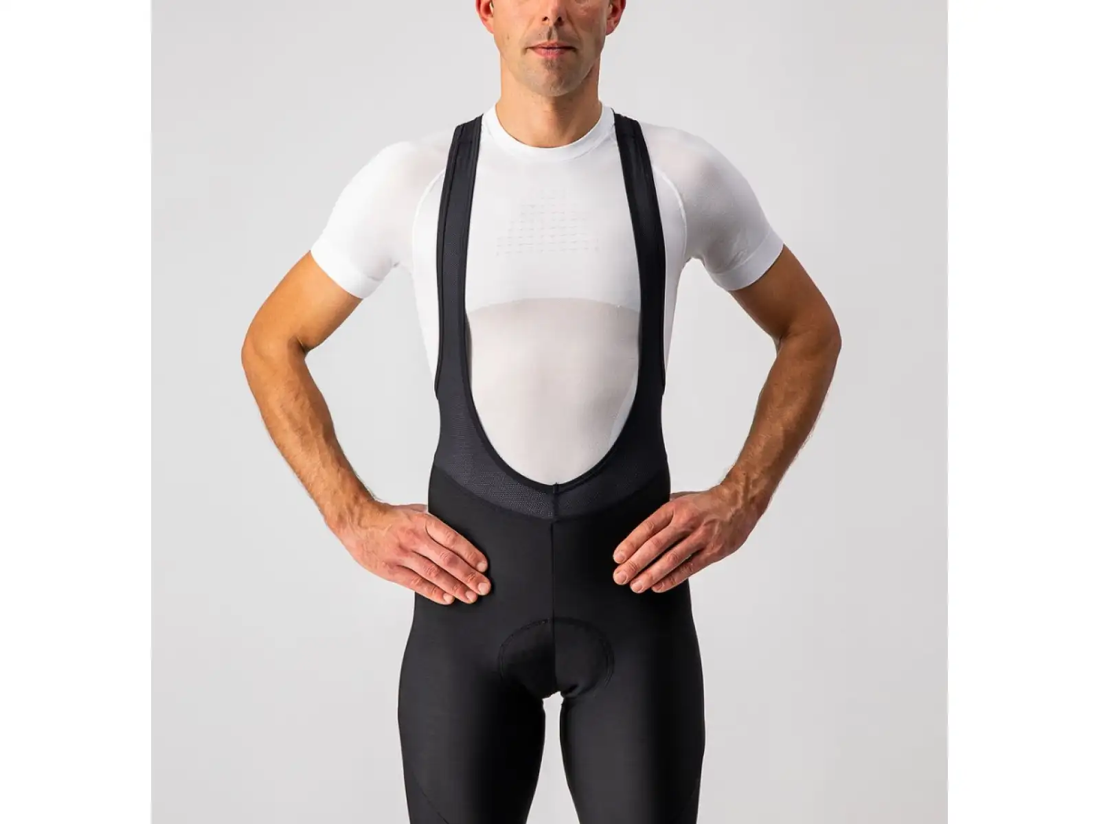 Castelli Entrata Herrenhose mit Latz Black