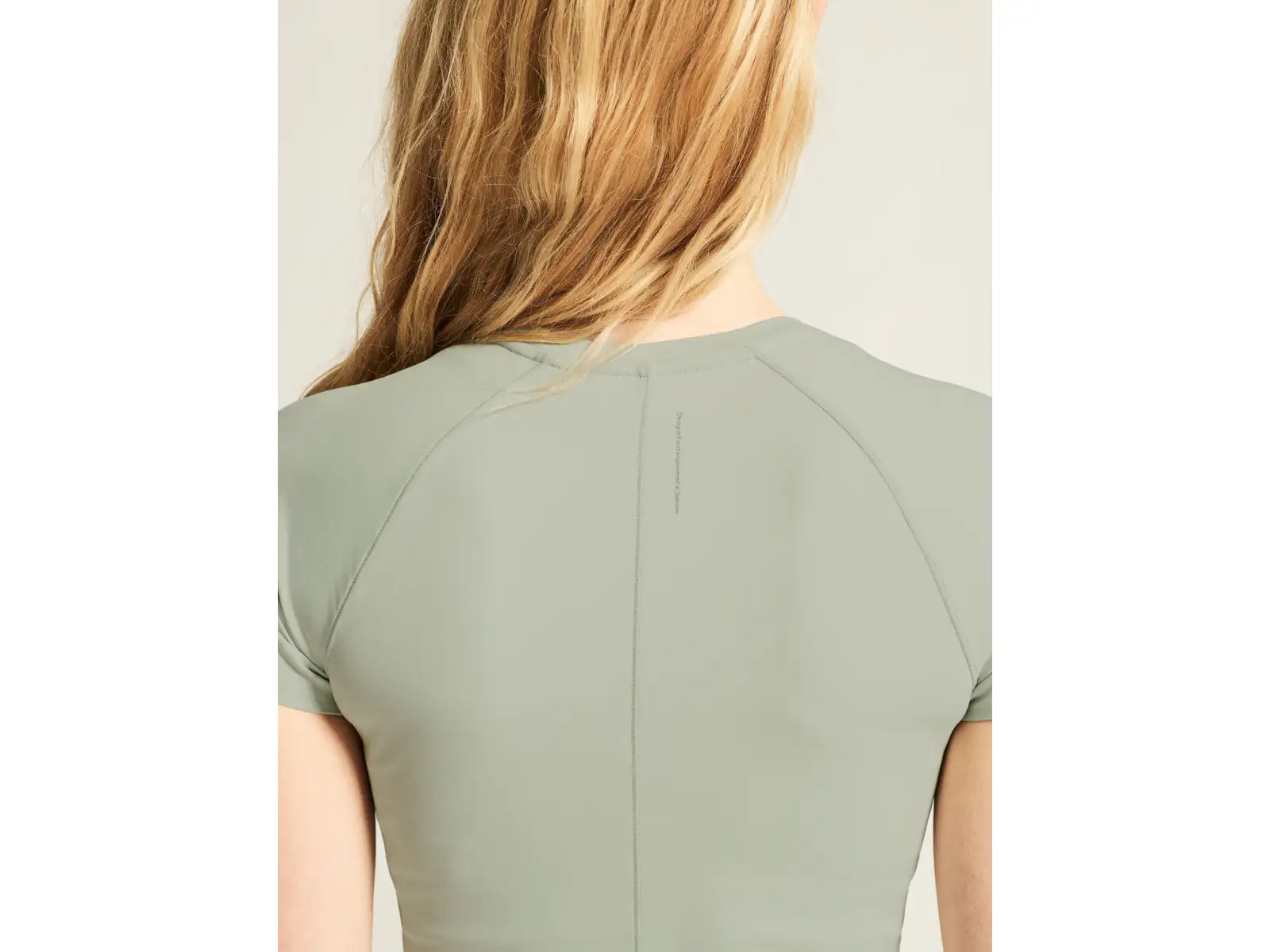 Craft Hypervent Cropped Damen T-Shirt grau