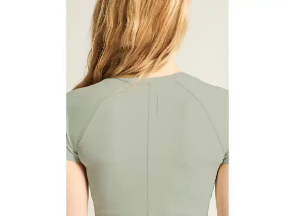 Craft Hypervent Cropped Damen T-Shirt grau