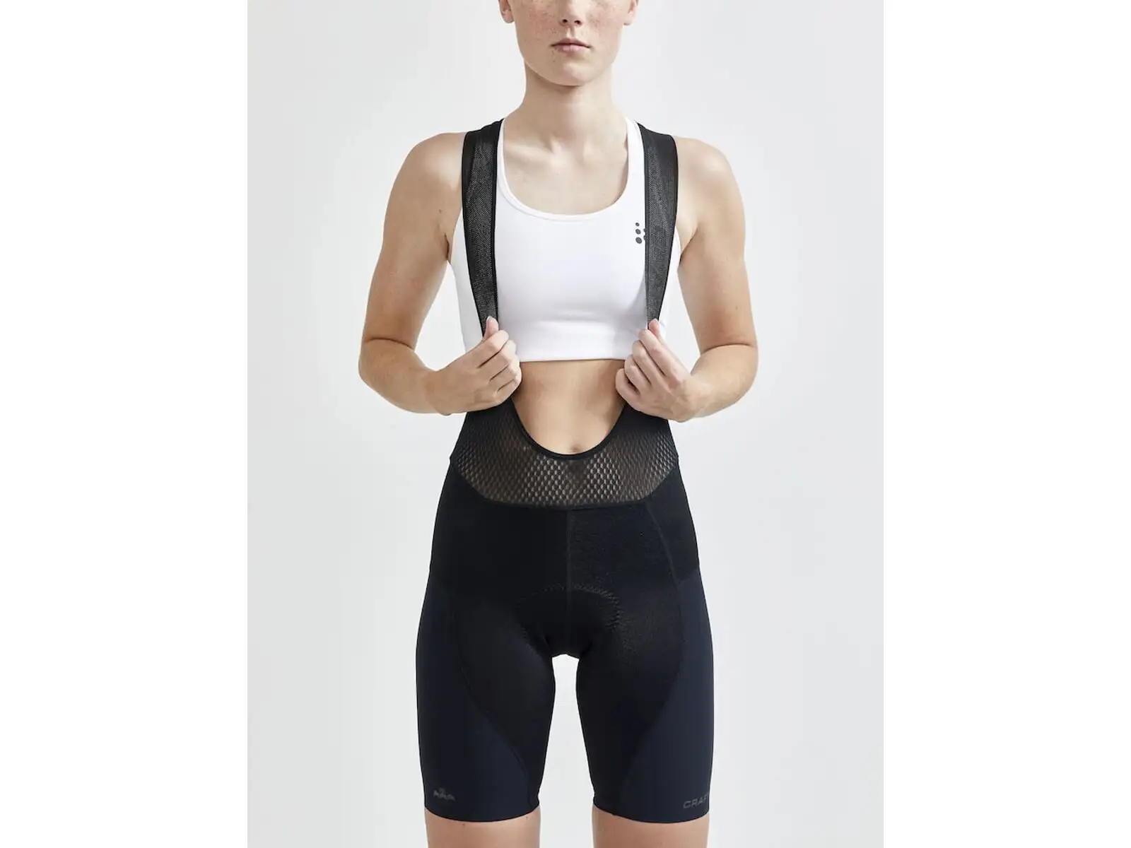 Craft ADV Aero Bib Damen Shorts mit Einsatz und Träger Black