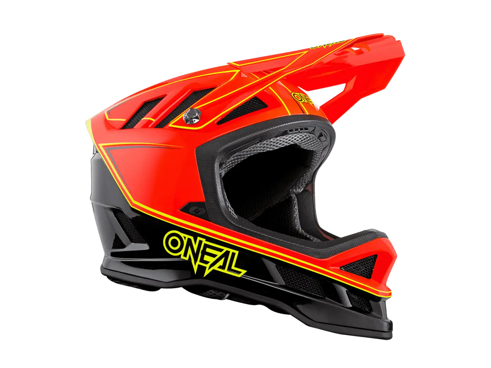 ONeal Blade Hyperlite Helm Charger Neon Rot