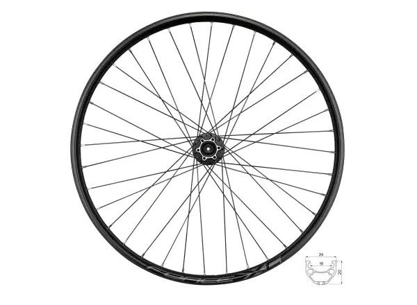 Force XC Disc 27,5 Vorderlaufrad Nabe Shimano