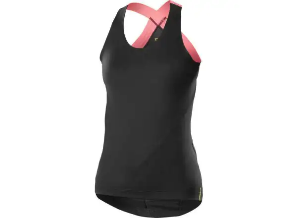 Mavic Sequence Twist Damen Tank Top Pirate Black